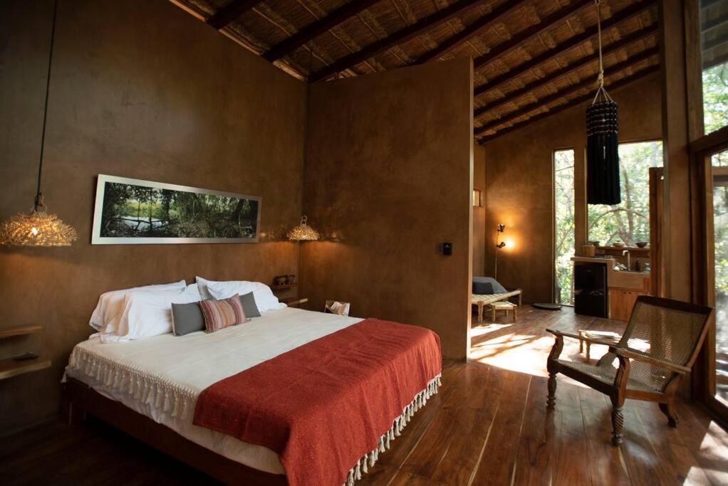 Ojo De Arbol, Boutique Cabin In The Real Jungle Tulum Exterior foto