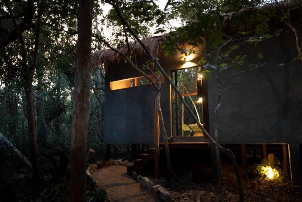 Ojo De Arbol, Boutique Cabin In The Real Jungle Tulum Exterior foto
